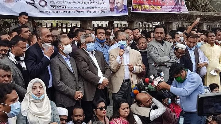লজ্জা থাকলে পদত্যাগ করুন, নির্বাচন কমিশনকে মির্জা ফখরুল